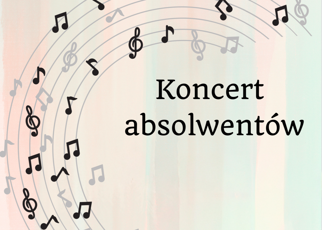 Koncert absolwentów
